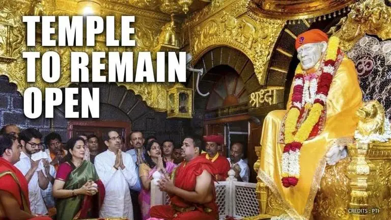 Shirdi trust confirms temple will remain open despite Saibaba birthplace dispute bandh Shirdi