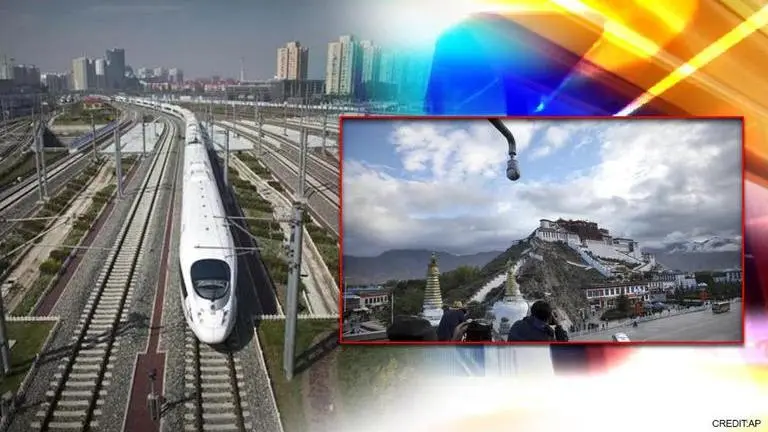 China's train to 'knock' India's 'threshold' this month, 17 km from the border with India China