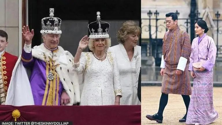 King Charles' Coronation: Bhutanese King and Queen steal the show in traditional outfits UK