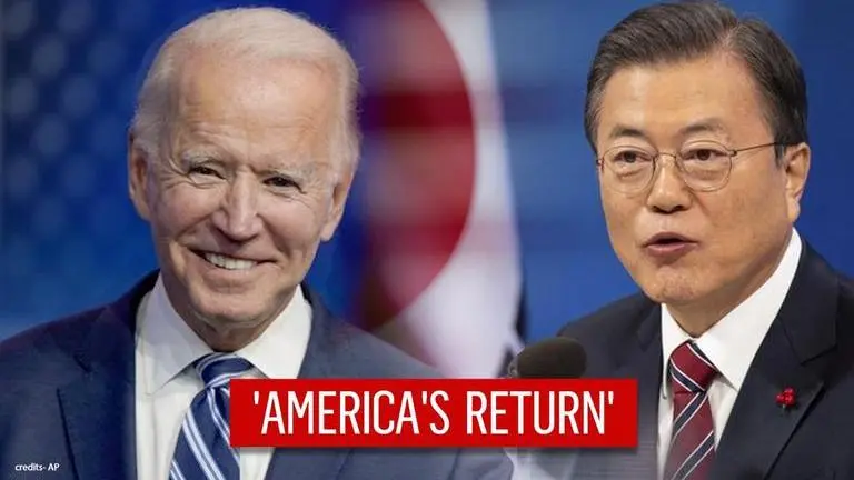 Moon, Biden agree to boost US-South Korean alliance