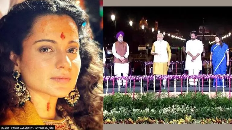 Kangana Ranaut & other B-Town celebs in attendance at Central Vista inauguration; see pics Central Vista