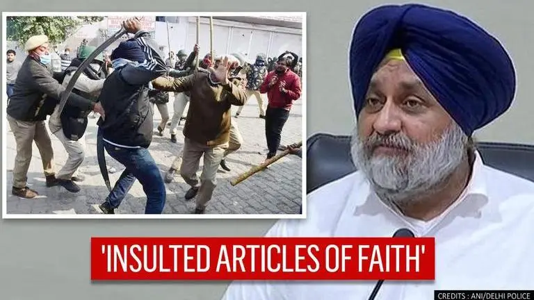 Singhu clash: Akali Dal claims Delhi police 'insulted faith' of Sikh youth; demands action Shiromani Akali Dal