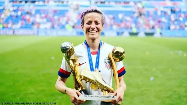 Megan Rapinoe describes teasing England as 'a pleasure' after World Cup win Megan rapinoe