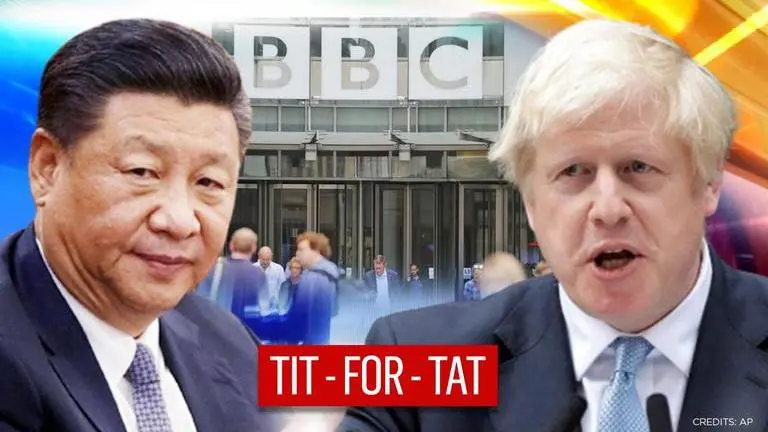 China hits back at UK; bans BBC World News in response to crackdown on mouthpiece CGTN BBC World News