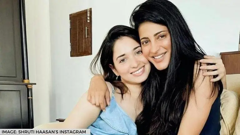 Tamannah Bhatia says she looks up to BFF Shruti Haasan for motivation Shruti Hassan