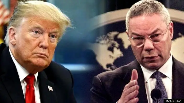 'Classic RINO': Trump criticises Colin Powell, derides 'fake media' in scorching memorial Donald Trump