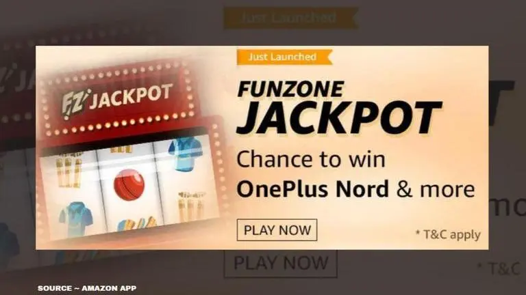 Amazon Funzone Jackpot quiz answers Sept 23: Win OnePlus Nord, Fossil Smartwatch & more amazon