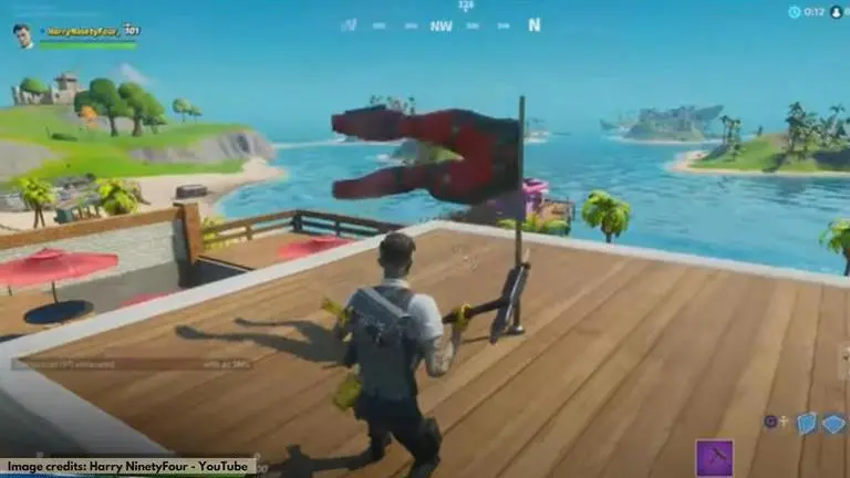 how to salute in fortnite