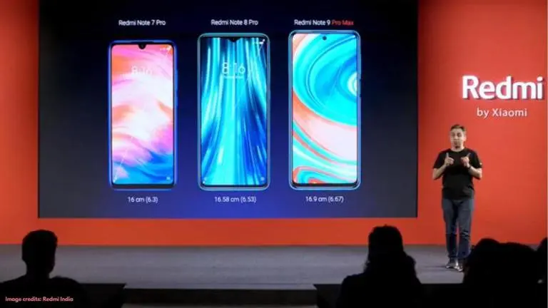 Redmi Note 9 series launch event