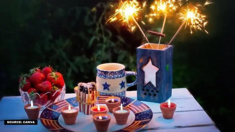 4th of july jello shots