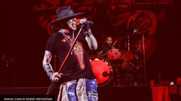 Guns N' Roses vocalist Axl Rose's rare picture surfaces on internet; take a look Axl Rose