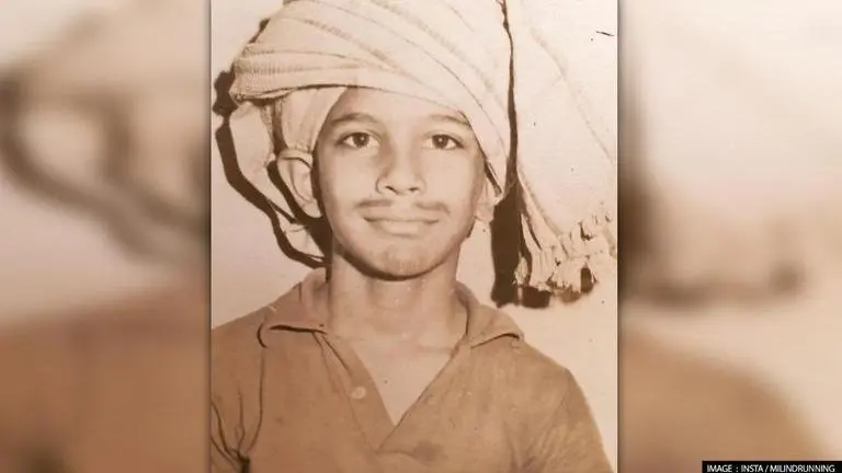 Milind Soman reminiscing good old days puts him on a throwback streak; take a look milind soman