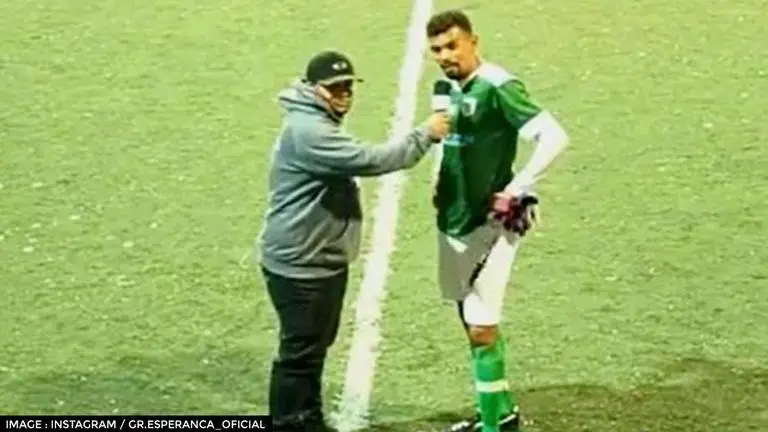 Watch: Brazilian goalkeeper makes howler off pitch, states girlfriend's name wrong Brazil goalkeeper makes howler