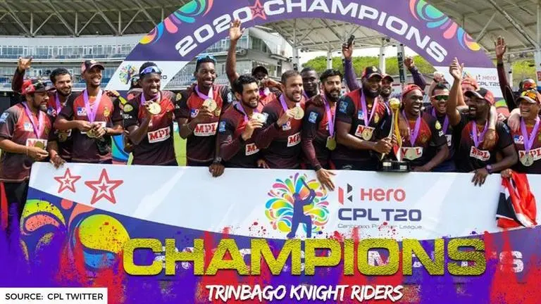 CPL 2020 winners Trinbago Knight Riders make Indian fans proud on Twitter with 4th title CPL 2020