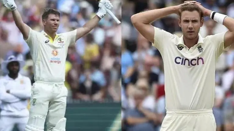 'If he gets selected..': David Warner takes brutal dig at Stuart Broad ahead of Ashes 2023 Ashes 2023, Stuart Broad, David Warner
