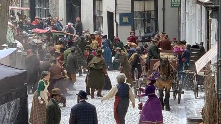 where was jingle jangle filmed