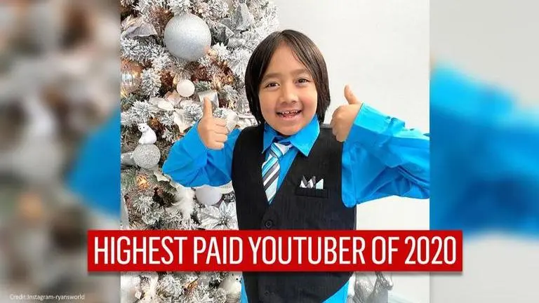 Nine-year old Ryan Kaji becomes highest paid Youtuber of 2020 YouTuber