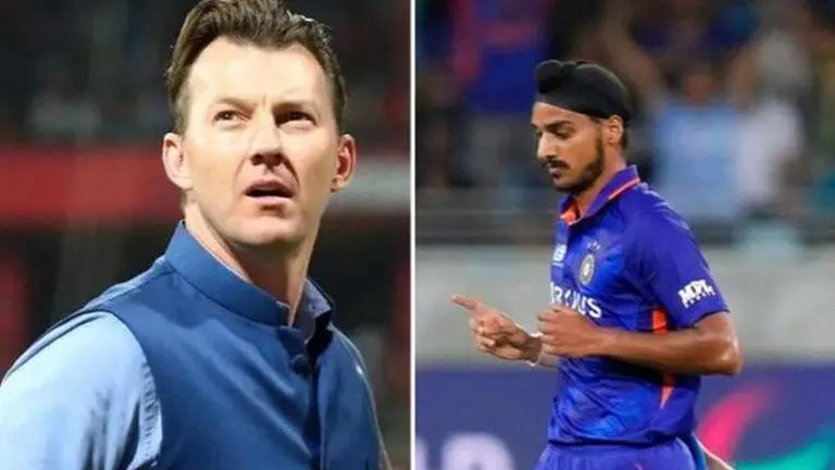 Arshdeep Singh, Rohit Sharma, Rahul Dravid, Brett Lee, India vs New Zealand, IND vs NZ, T20 World Cup, Brett Lee Arshdeep Singh