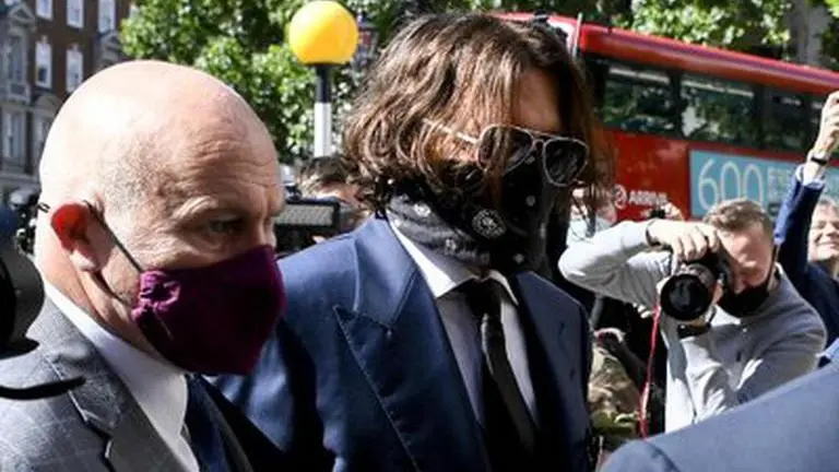 Depp leaves UK court after first day of libel trial Depp leaves UK court after first day of libel trial