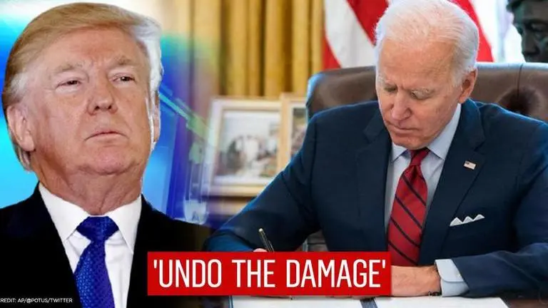 US Prez Biden signs healthcare executive orders, says undoing damage Trump has done