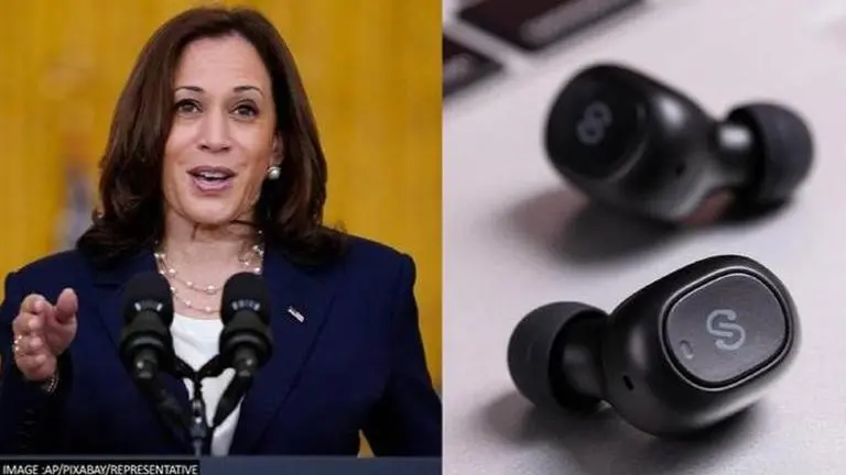 US Vice President Kamala Harris refrains from using Bluetooth headphones, here's why Kamala Harris