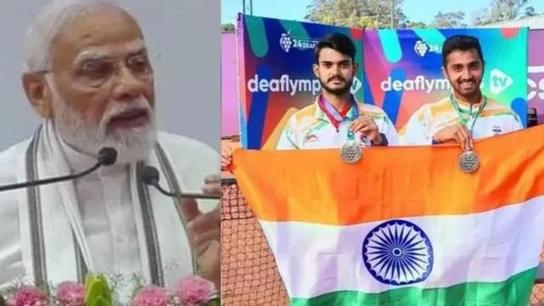 Prime Minister Narendra Modi and Indian Deaflympics