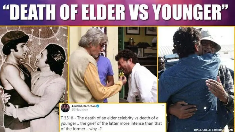 Amitabh Bachchan shares why his grief on Irrfan's death more intense than Rishi Kapoor's Amitabh Bachchan shares why his grief on Irrfan's death more intense than Rishi Kapoor's