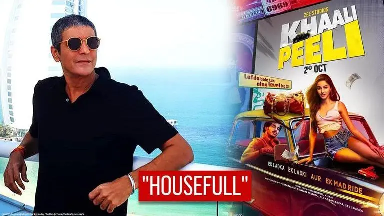 Ananya-Ishaan's 'Khaali Peeli' 1st big screen release before Oct 15 rule, Chunky shows how Ananya-Ishaan's 'Khaali Peeli' 1st big screen release before Oct 15 rule, Chunky shows how