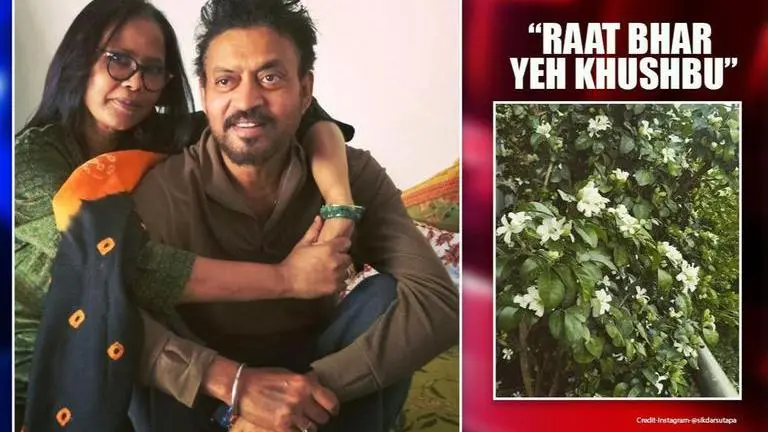 'Rahe na rahe hum': Sutapa Sikdar feels Irrfan Khan's fragrance in balcony of home garden