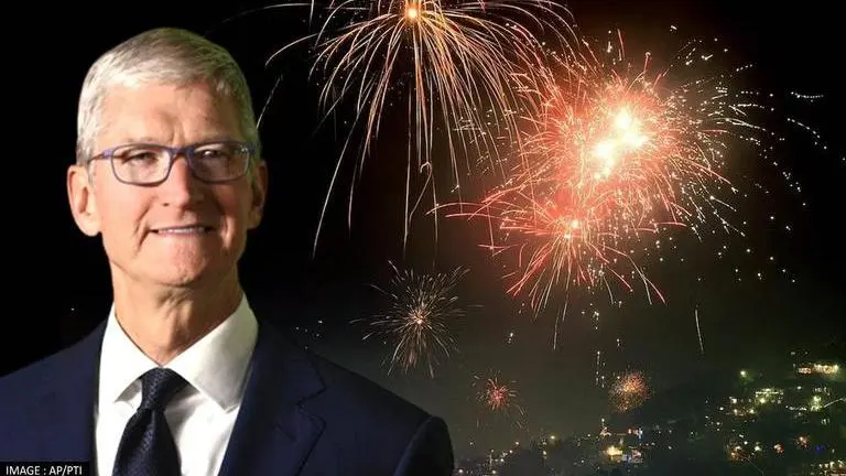 Tim Cook shares 'why Diwali is known as Festival of Lights' with iPhone image; see pic Tim Cook
