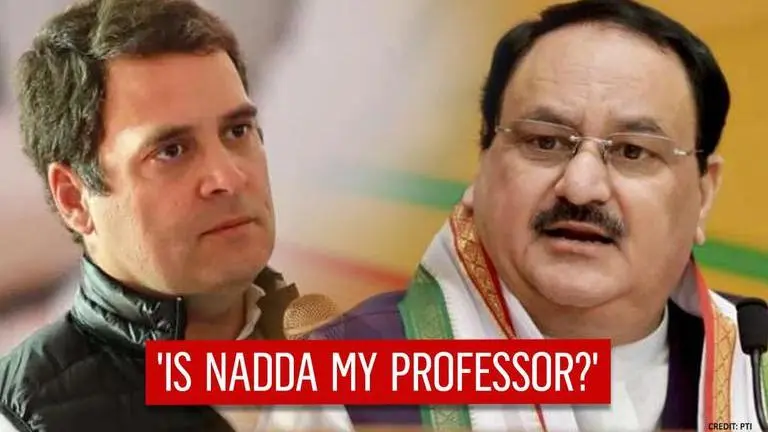 Rahul Gandhi takes umbrage at JP Nadda's questions on farm laws, recalls Bhatta Parsaul Rahul Gandhi