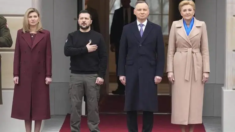 Poland to keep helping Ukraine fight off Russia: Polish president to Zelenskyy Poland