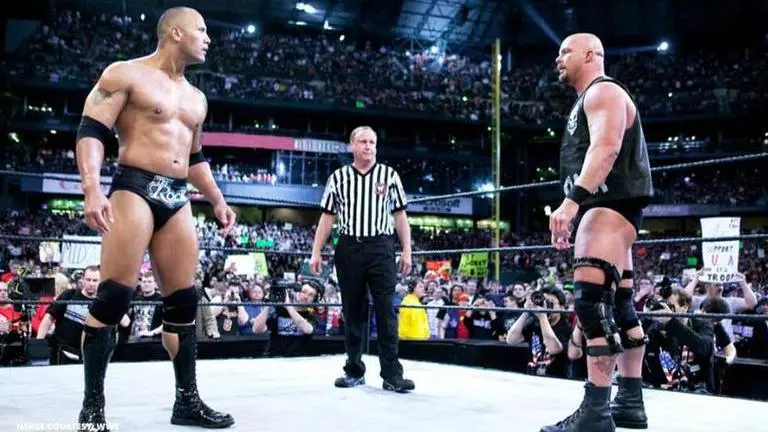 The Rock reveals exact words to Stone Cold Steve Austin after their WrestleMania 19 match The Rock