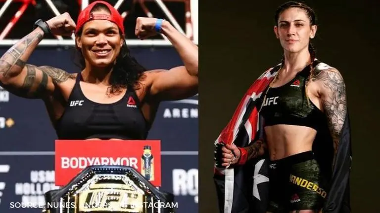 Amanda Nunes vs Megan Anderson scrapped after Lioness withdraws from UFC 256 due to injury Amanda Nunes vs Megan Anderson