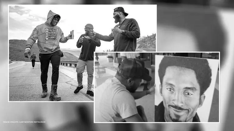 Cam Newton pays tribute to late 'friend' Kobe Bryant with heartwarming gift Cam Newton