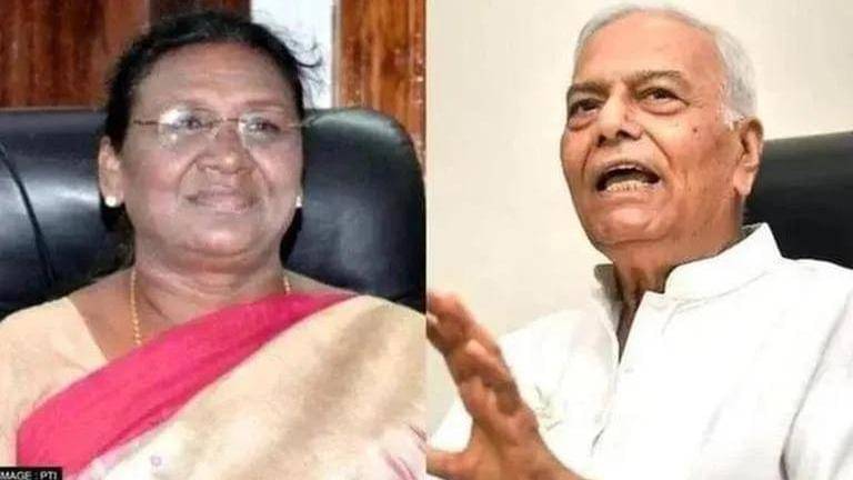 President election results: yashwant sinha congratulates droupadi murmu after heavy defeat in presidential election