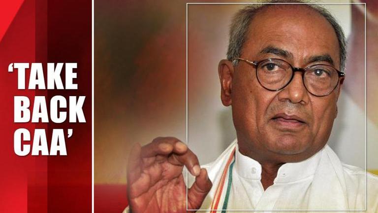 Digvijaya Singh Blames Modi Shah Govt For Communal Divide Demands Revocation Of Caa