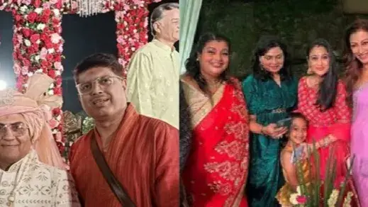 Dilip Joshi aka Jethalal's son Ritwik ties the knot in an extravagant wedding affair | Watch Dilip Joshi's Son's Wedding