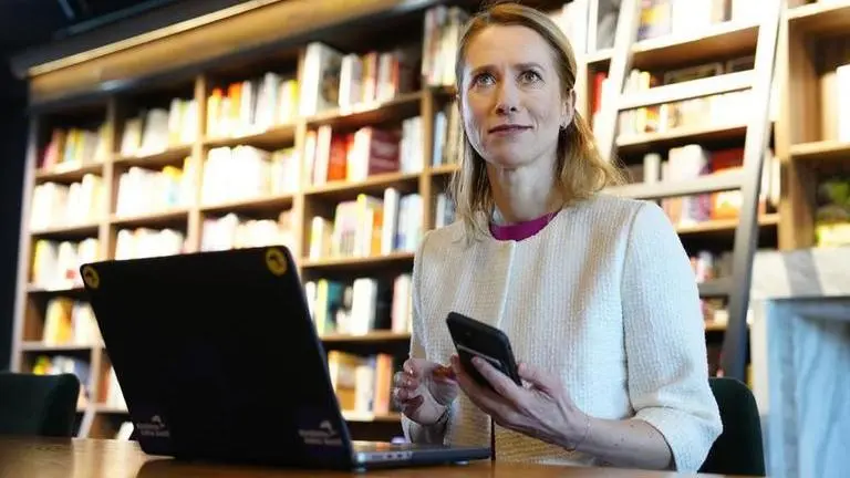 Europe's 'Iron Lady' Kaja Kallas fights for reelection in Estonia vote Estonia