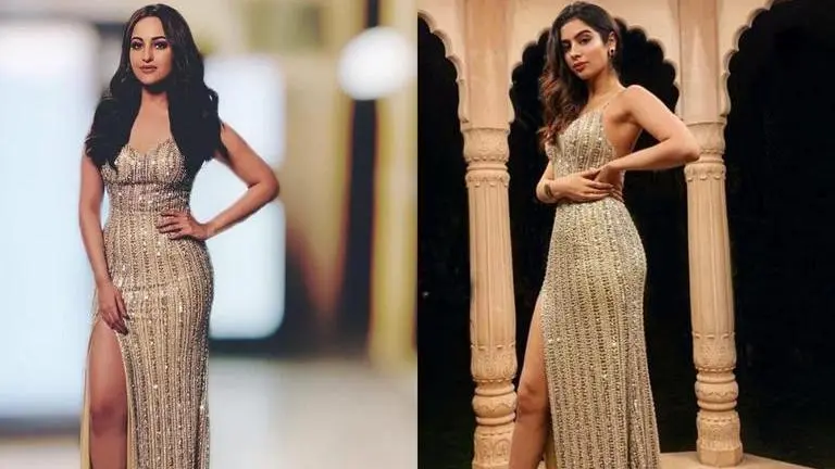 When Sonakshi Sinha and Khushi Kapoor wore a Zara Umrigar gown; who carried it better? Sonakshi Sinha