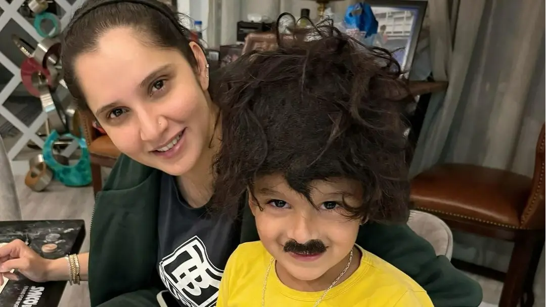 Sania Mirza shares sneak peek of her son's gift days after Shoaib Malik's wedding Sania Mirza and her son