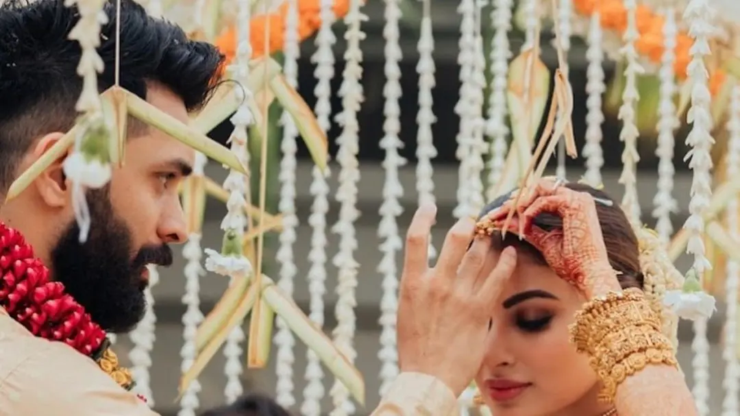 Mouni Roy Shares Unseen Wedding Pictures With Husband Suraj Nambiar On Second Anniversary Mouni Roy