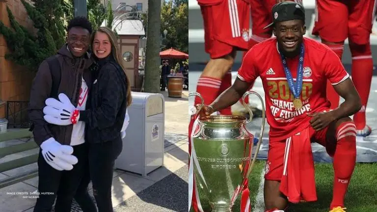 Alphonso Davies and Jordyn Huitema could become first couple to win UCL in same season alphonso davies