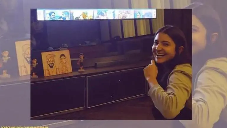 Virat Kohli and Anushka Sharma's wedding caricature catches attention; fans call it 'cute' Virat Kohli