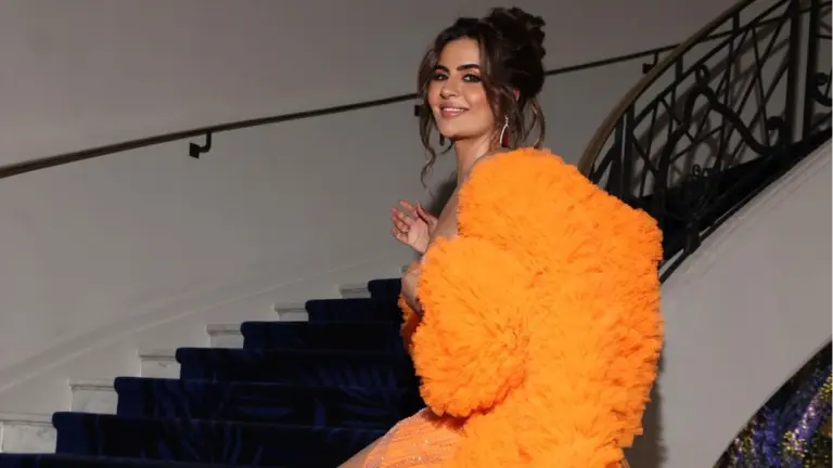 TMKOC Actress Deepti Sadhwani Makes Cannes Debut With Record-Breaking Longest Trail Deepti Sadhwani