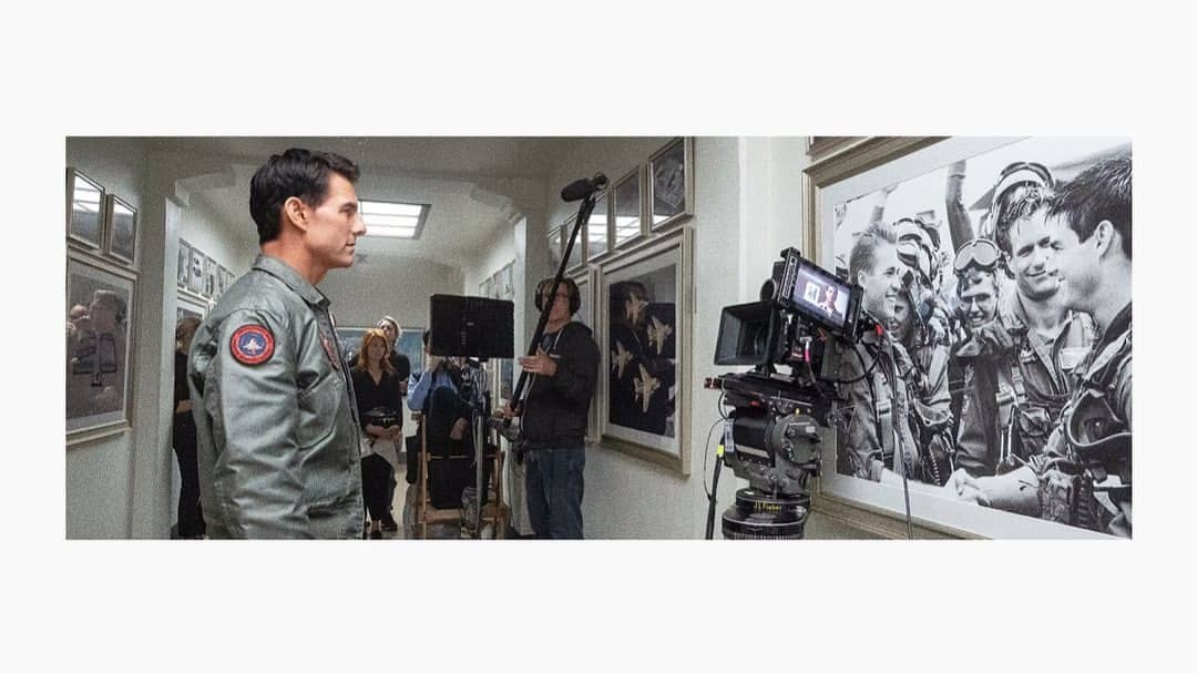 Top Gun Set Tom Cruise Shares BTS Photos From Top Gun Sets As Film Clocks 38 Years ...