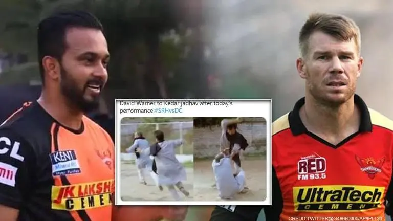 IPL 2021: Kedar Jadhav memes flood social media as DC defeat SRH in nail-biting Super Over Kedar Jadhav memes flood social media as Delhi defeat SRH in nail-biting Super Over