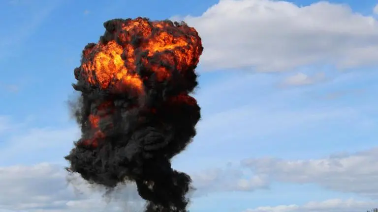 Unidentified object explodes in military ammunition depot in southern Kazakhstan Kazakhstan