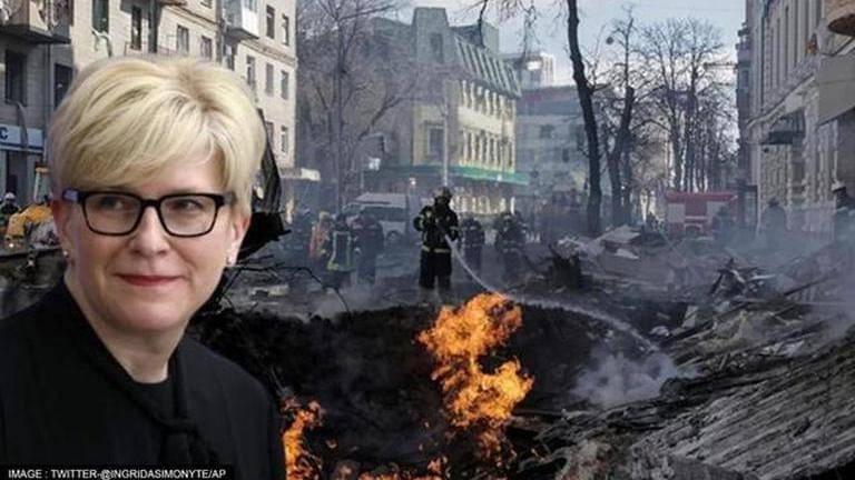 Lithuania pm calls russia-ukraine war a 'struggle between tyranny & freedom'