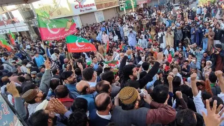 Protest march against Shehbaz Sharif-led govt temporarily halted, not called off: PTI leader Sheikh Rashid